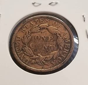 1836 US MATRON HEAD LARGE CENT