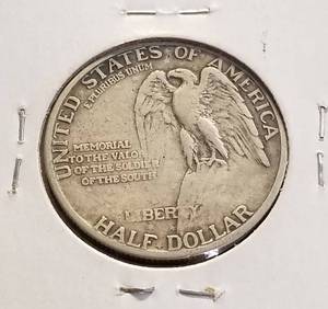 1925 US SILVER HALF DOLLAR STONE MOUNTAIN COMMEMORATIVE