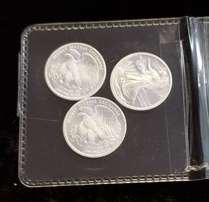 12 TROY OZ .999 FINE SILVER (5 X 110 OZ ROUNDS)