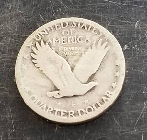 1927-S US STANDING LIBERTY QUARTER