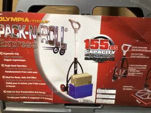 lot 2 image: PACK-N-ROLL 155 lbs. Express Telescoping Hand Truck Customer Returns See Pictures