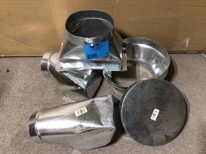 lot 14 image: 10 in. x 6 in. to 6 in. End Register Box Customer Returns See Pictures