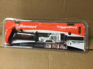lot 30 image: Ramset TriggerShot 0.22 Caliber Powder Actuated Tool Customer Returns See Pictures