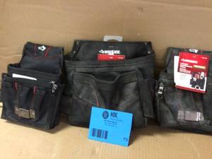 lot 73 image: MIX LOT OF HUSKY POCKET MAINTENANCE POUCH Customer Returns See Pictures
