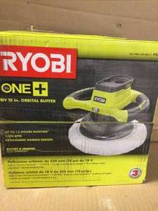lot 90 image: RYOBI ONE 18V Cordless 10 in. Orbital Buffer (Tool-Only) Customer Returns See Pictures