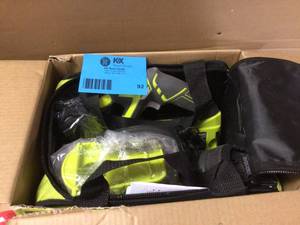lot 92 image: RYOBI ONE 18V Lithium-Ion Cordless 2-Tool Combo Kit w DrillDriver, Circular Saw, 1.5 Ah Batterie Charger, and Bag USED Customer Returns See Pictures