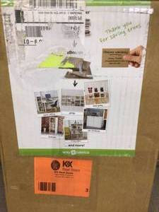 lot 3 image: zBoard Eco Computer Monitor Stand in White Customer Returns See Pictures