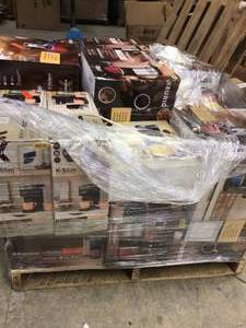 lot 6 image: PALLET  OF ASSORTED KEURIG COFFEE MAKER Customer Returns See Pictures