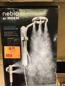 lot 91 image: Nebia Spa Rain ShowerHand ShowerMagnetic Dock - Moen Customer Returns See Pictures