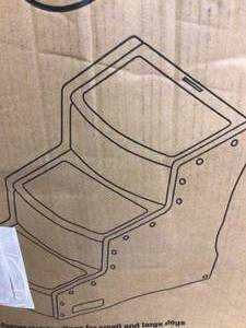 Pet Gear 25 in. L x 16 in. W x 23 in. H Easy Step III&nbsp&nbspCustomer Returns See Pictures