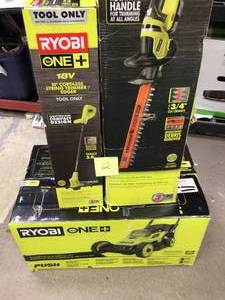 MIX LOT OF RYOBI TOOLS&nbsp&nbspCustomer Returns See Pictures