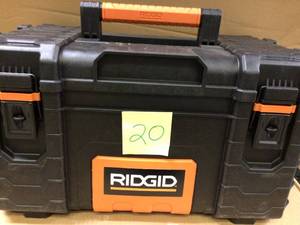 RIDGID 22 in. Pro Tool Box, Black&nbsp&nbspCustomer Returns See Pictures