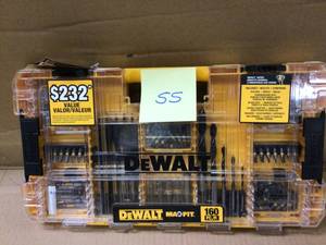 DEWALT MAXFIT Steel Drill and Driving Bit Set (160-Piece)&nbsp&nbspCustomer Returns See Pictures