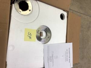 Hampton Bay 48000 BTU Stainless Steel Patio Heater&nbsp&nbspCustomer Returns See Pictures