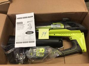 Ryobi ZRP2180 ONE Plus 18V Cordless Lithium-Plus Jet Fan Blower&nbsp&nbspCustomer Returns See Pictures