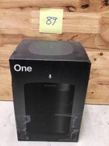 Sonos Sonos - One (Gen 2) Smart Speaker with Voice Control built-in - Black&nbsp&nbspCustomer Returns See Pictures