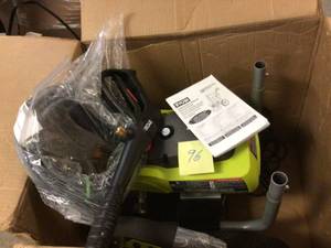 RYOBI Reconditioned 2,300 psi 1.2 GPM High Performance Electric Pressure Washer&nbsp&nbspCustomer Returns See Pictures
