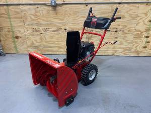 lot 3 image: TROY-BILT 24 in. 208 cc Two-Stage Gas Snow Blower with Electric Start Self Propelled