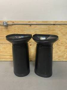 lot 64 image: SEMCO Lot of 2-  37 In. Plastic Lawn & Yard Bag Funnels