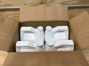 lot 35 image: BLACK DIAMOND STONEWORKS Case of- Granite Counter Cleaner (4- 1 Gallon Containers)