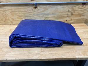 lot 42 image: Blue Tarp