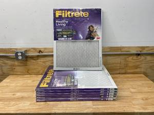 lot 106 image: FILTRETE Lot of 6- 1500 MPR Ultra Allergen (Common 20-in x 1-in x 1-in Actual 19.6-in x 24.7-in x 0.7812-in) Electrostatic Pleated Air Filters