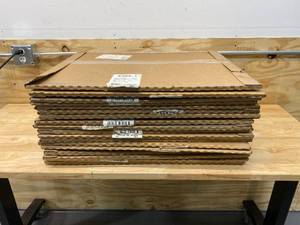 lot 76 image: PACON Lot of 18 Cases of-  22 x 28 13 PT. Coated Poster Board (Red) (25 Sheets Per Case)