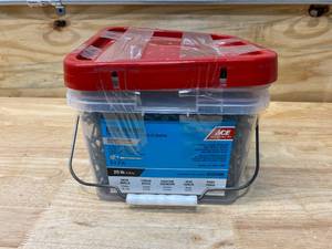 lot 89 image: ACE No. 8 S X 3 in. L Phillips Head Deck Screws 25 lb 2375 pk