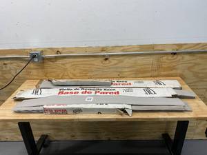 lot 59 image: MD BUILDING PRODUCTS Lot of 3 Boxes of- 4 Inch By 4 Foot Vinyl Cove Wall Base
