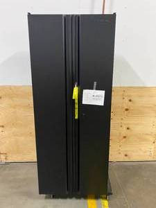 lot 2B image: HUSKY 3-Piece Regular Duty Welded Steel Garage Storage System in Black (54 in. W x 75 in. H x 19 in. D)