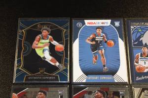 2020-21 Minnesota Timberwolves Anthony Edwards Rookie Card Lot  6 Different Rookie Cards