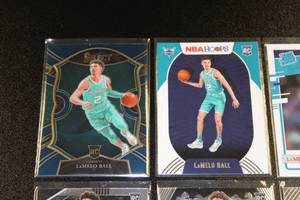 2020-21 Charlotte Hornets LaMelo Ball Rookie Card Lot  6 Different Rookie Cards
