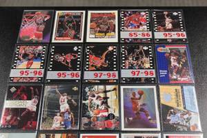 Chicago Bulls Michael Jordan Basketball Card Lot  15 Different Cards