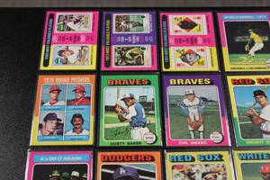 1975 Topps Baseball Card Star & Common Lot  33 Cards