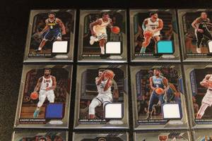2020-21 Prizm Sensational Basketball Jersey Relic Card Lot  14 Different Relic Cards