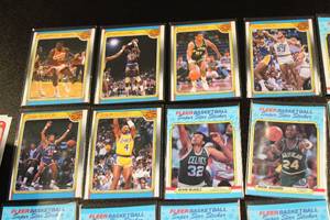 1988-89 Fleer Basketball Card Lot  120 Cards