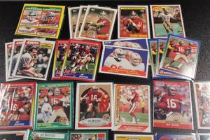 Joe Montana Football Card Lot  35 Cards