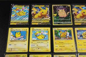 Pokemon Pikachu TCG Card Lot  20 Cards