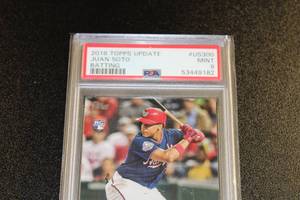2018 Topps Update Juan Soto #US300 PSA 9 Rookie Card