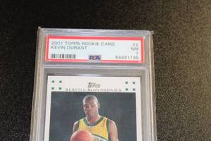 2007 Topps Kevin Durant #2 PSA 7 Rookie Card