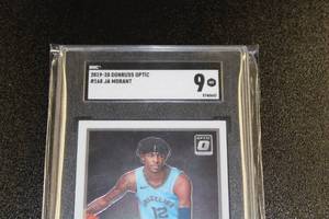 2019-20 Donruss Optic Ja Morant #168 SGC 9 Rookie Card