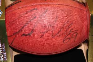 Wilson Authentic Full Size Football The Duke Jared Allen Autograph