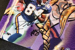 Minnesota Vikings Randy Moss 8x10 Autograph Photo
