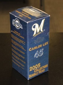 2005 Milwaukee Brewers Carlos Lee SGA Bobblehead