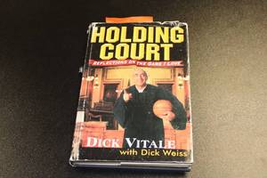 Dick Vitale Autograph Signed Book