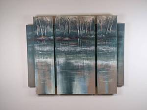 lot 307 image: Beautiful Abstract Artwork
