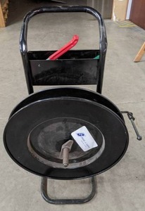 lot 15 image: Banding Dispenser w Extra Parts and Tools