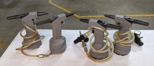 lot 1218 image: Lot of 4 Pneumatic Pop Rivet Guns