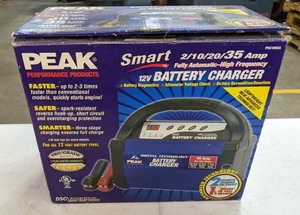 lot 250 image: Peak Performance Products 12V Battery Charger