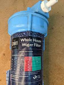 lot 212 image: OmniFilter OB1 Whole House Water Filter Housing